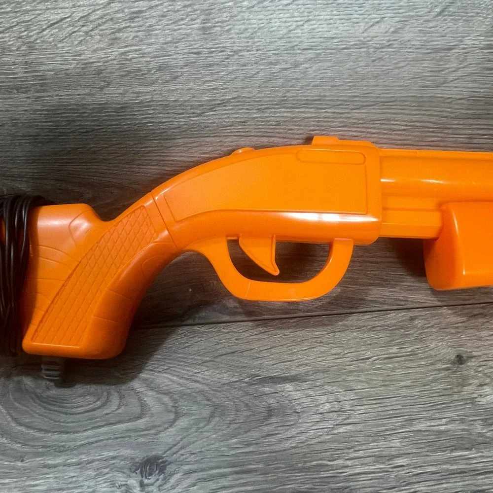 Big Buck Hunter Pro Video Game Controller UnisexOrange Shotgun Sensor bar